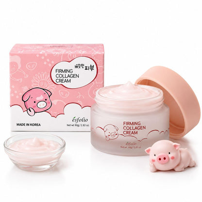 Made in Korea Collagen Nourishing Cream 2.82 Oz, Daily Facial Moisturizer with Collagen, Lightweight Face Cream for Soft and Comfortable Skin, Fast Absorbing Korean Skincare